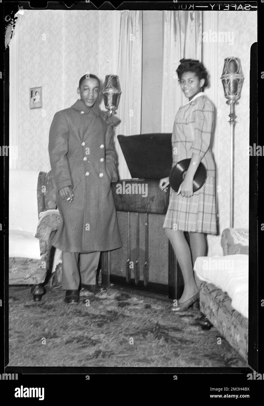 Miller, Yvonne & John Parks, Jack Miller Kollektion Stockfoto