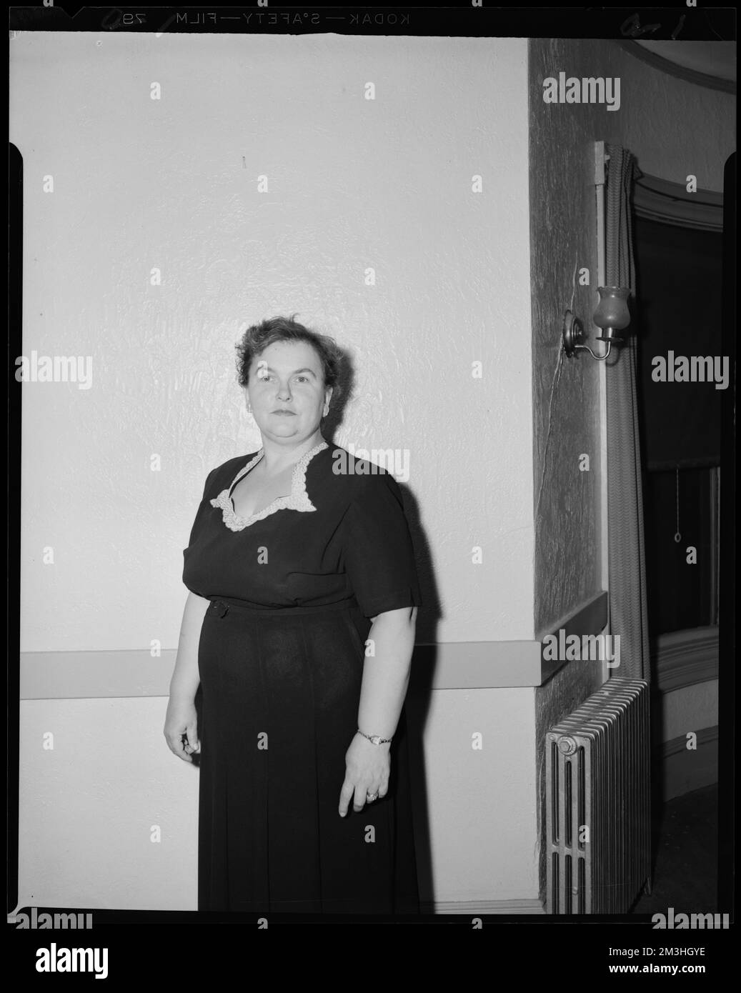 Mrs. Catherine Caragulian. Leon Abdalian Kollektion Stockfoto
