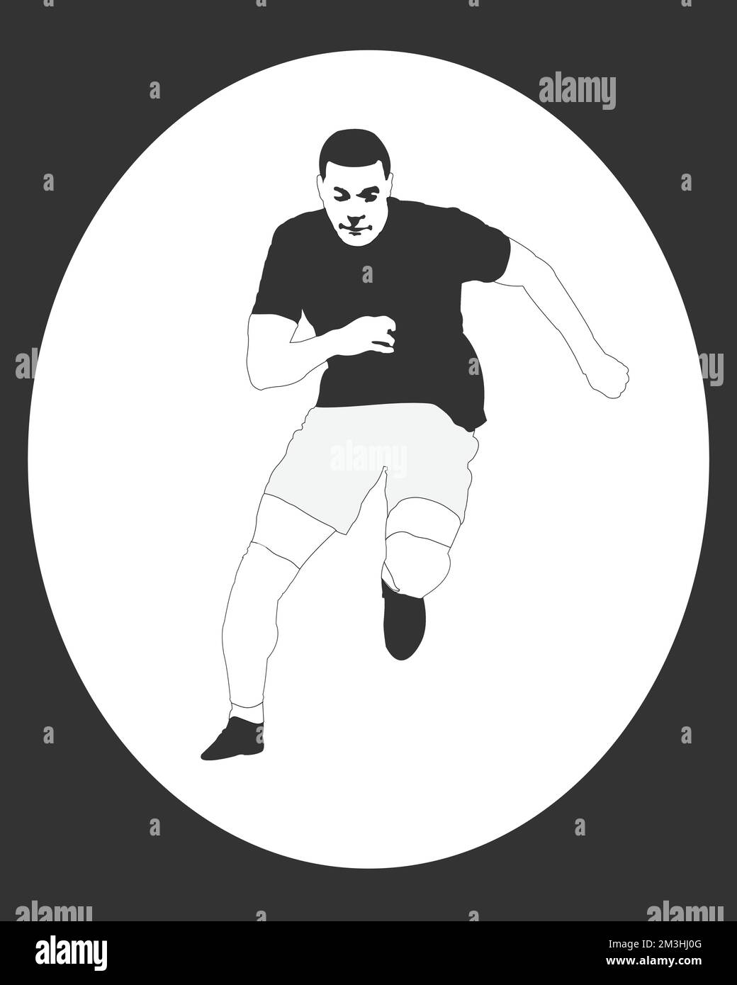 Kylian mbappe vektor Stock-Vektorgrafiken kaufen - Alamy