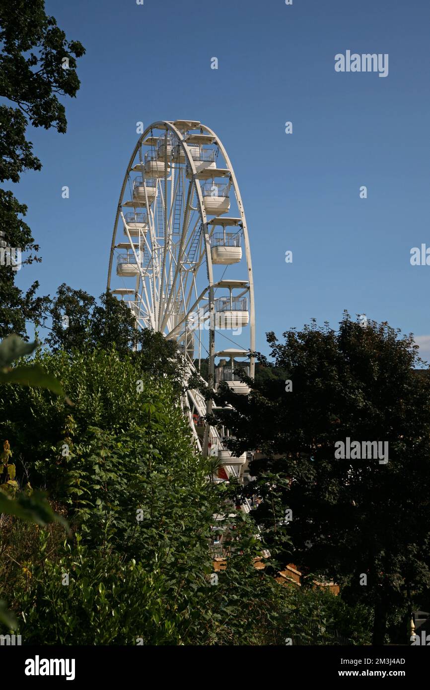 Beobachtungsrad, Scarborough, East Yorkshire Stockfoto