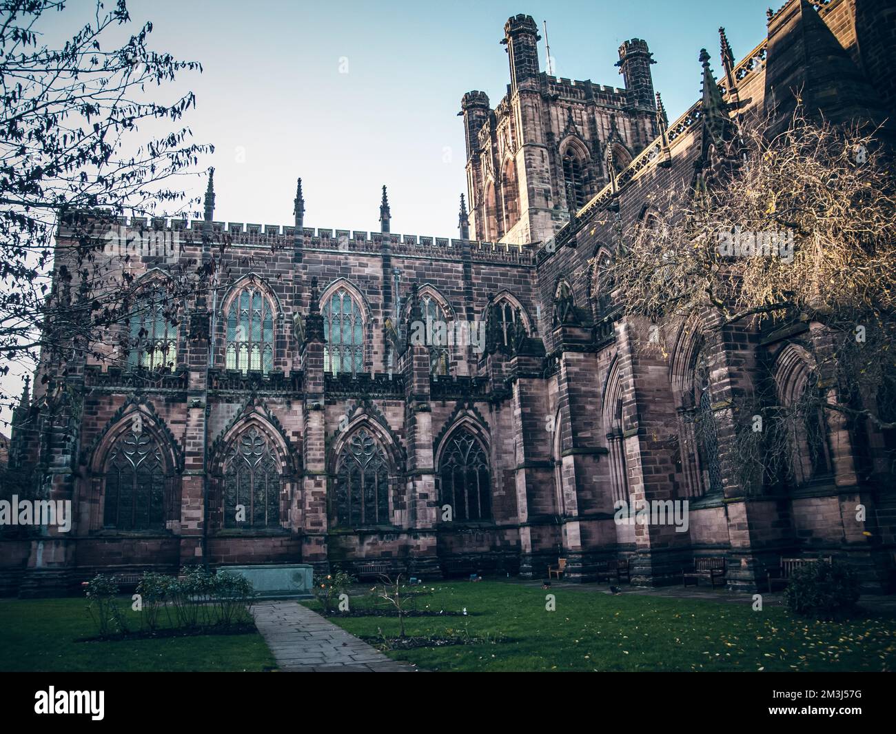 Kathedrale von Chester. Stockfoto