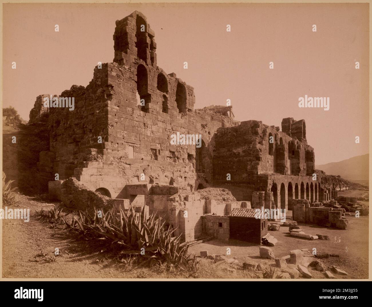 Odeon von Herodes Atticus, archäologische Stätten, Amphitheater, Odeon