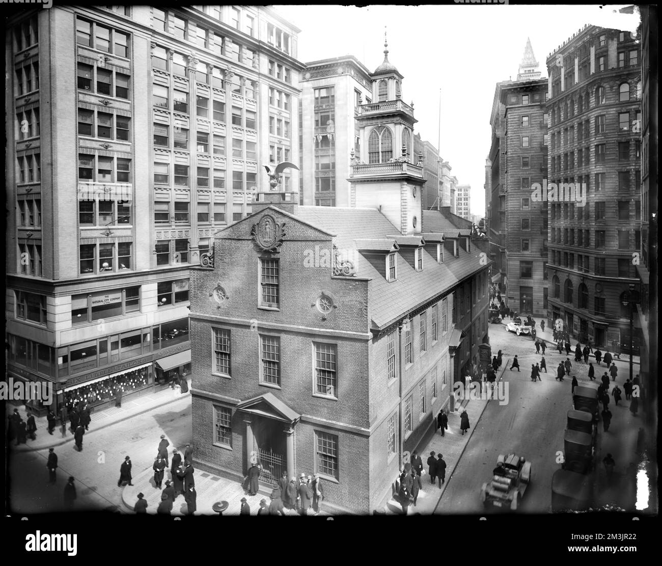 Old State House, Capitols, Old State House Boston, Mass. Leon Abdalian Kollektion Stockfoto
