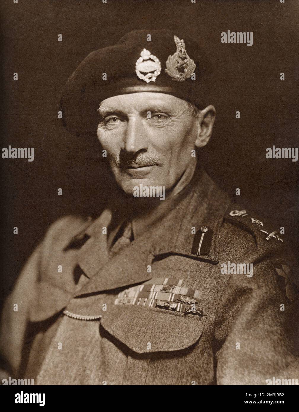 General Sir Bernard Montgomery, K.C.B, D.S.O Stockfoto
