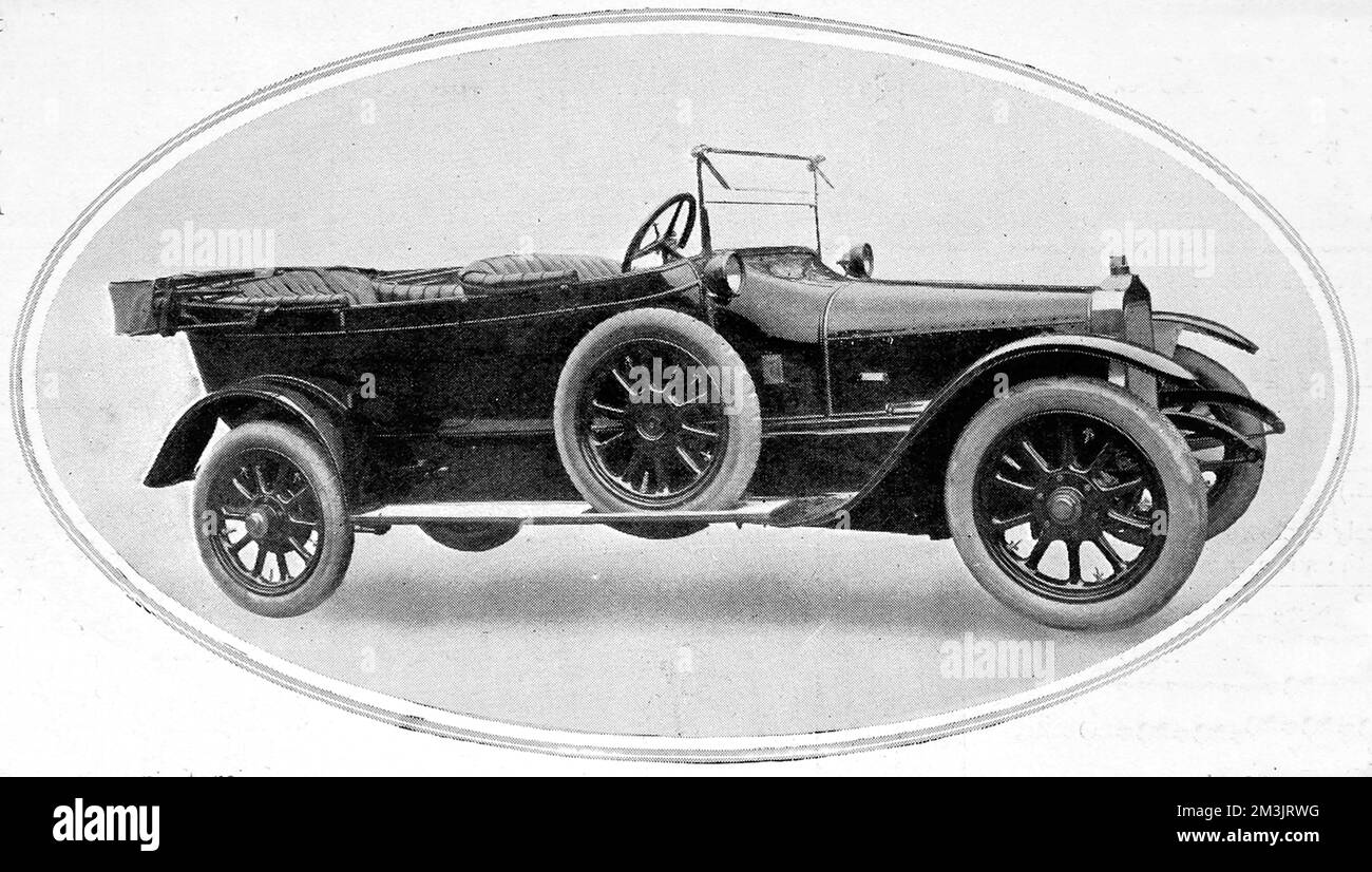 Foto des 25-50h.p. Talbot-Auto. Das Fahrzeug erhielt in der Saison 1913 62 Auszeichnungen in Wettkampfversuchen. Datum: 1913 Stockfoto