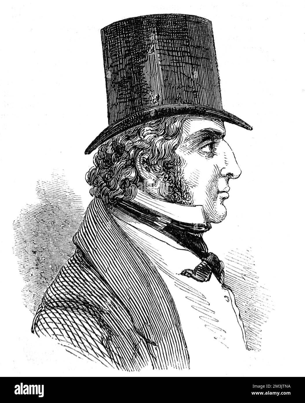 Edward Law, 1. Earl of Ellenborough (1790-1871), als Gouverneur von Indien abgebildet. 1843 Stockfoto