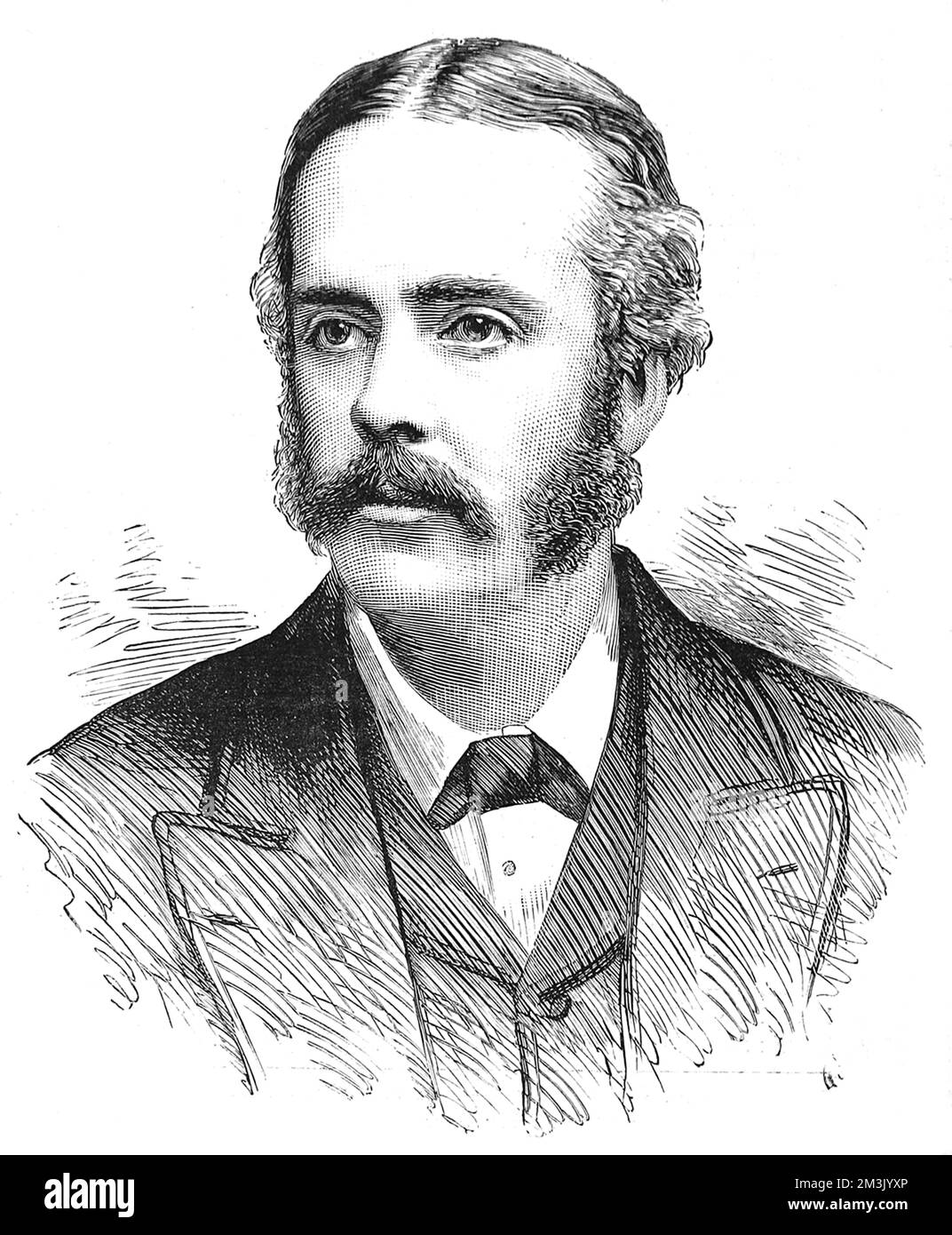 Arthur James Balfour, 1. Earl of Balfour, (1848–1930). Stockfoto