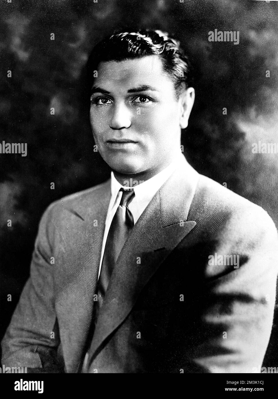 Jack Dempsey (1895-1983), amerikanischer Schwergewichtsboxer. Datum des Porträts unbekannt. Stockfoto
