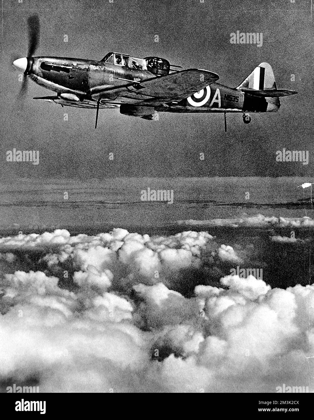 Boulton Paul 'Defiant'-Kämpfer; 2. Weltkrieg, 1940 Stockfoto