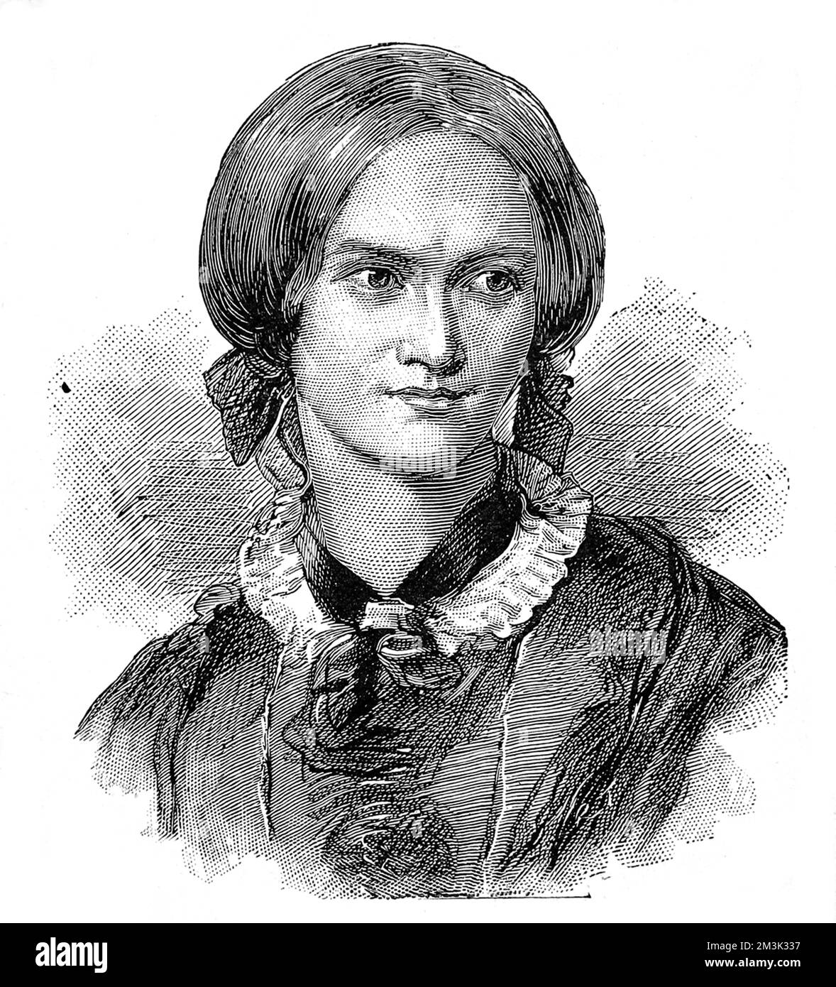 Charlotte Bronte Stockfoto