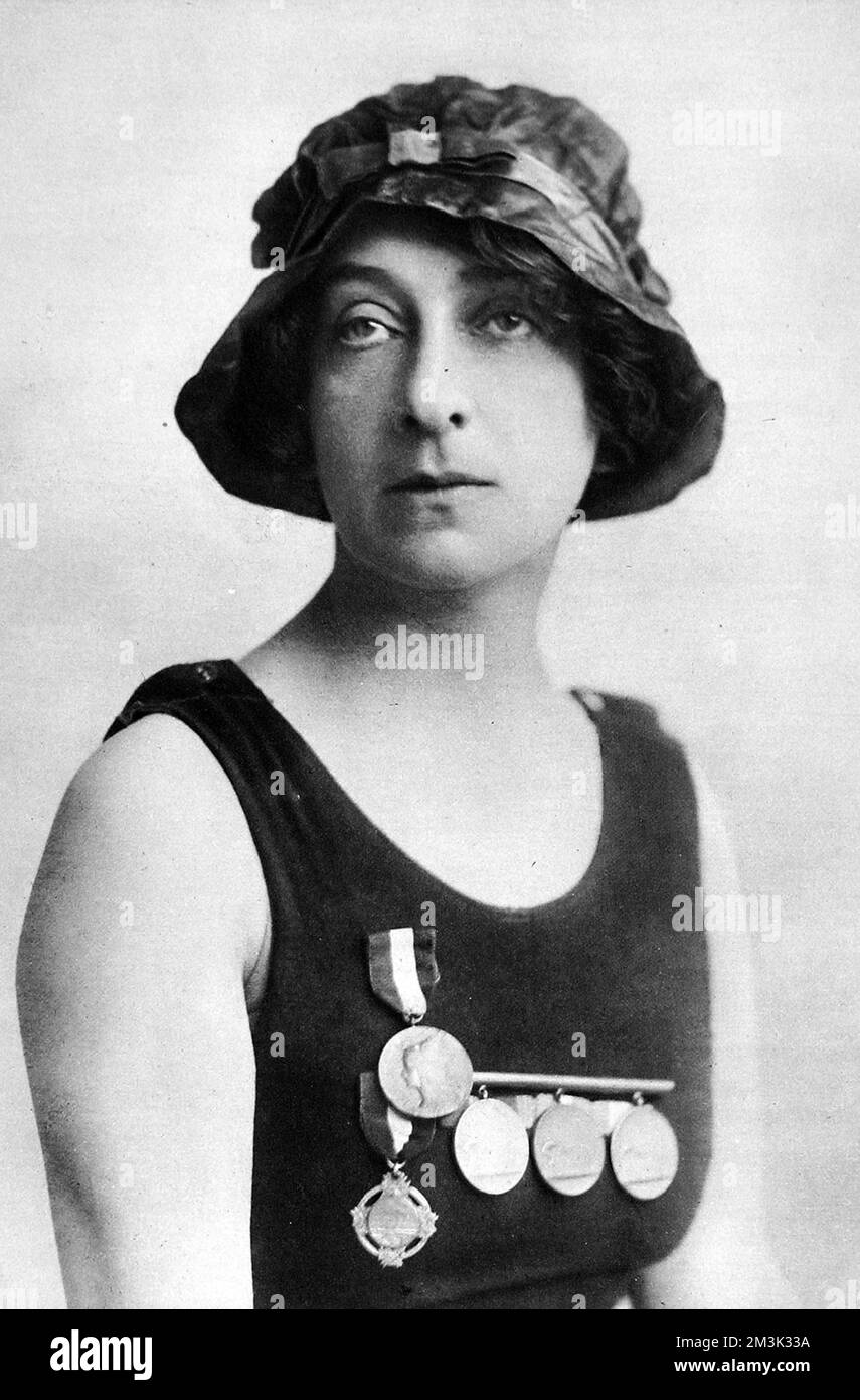 Mrs. Arthur Hamilton 1915 Stockfoto