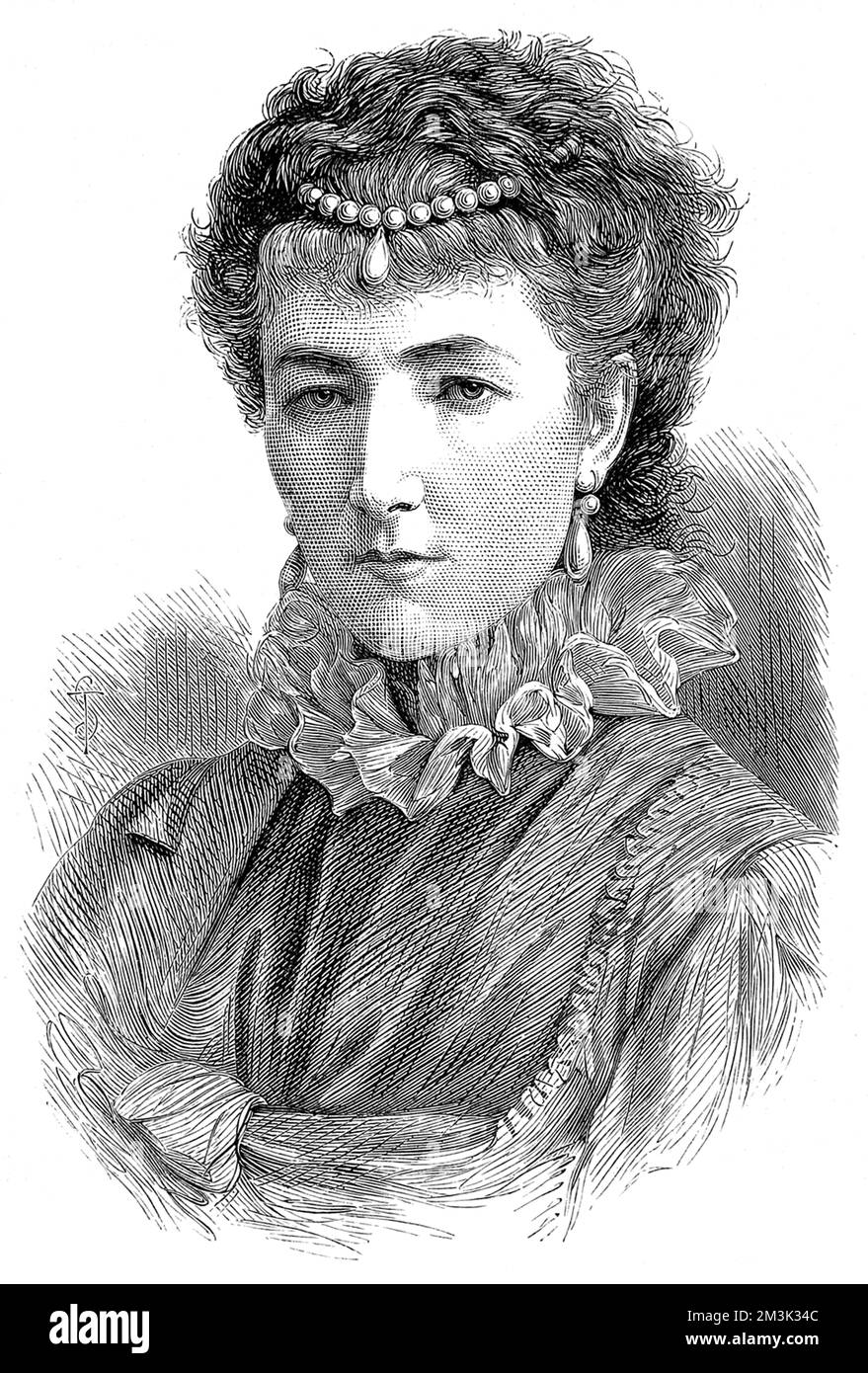 Sarah Bernhardt Stockfoto