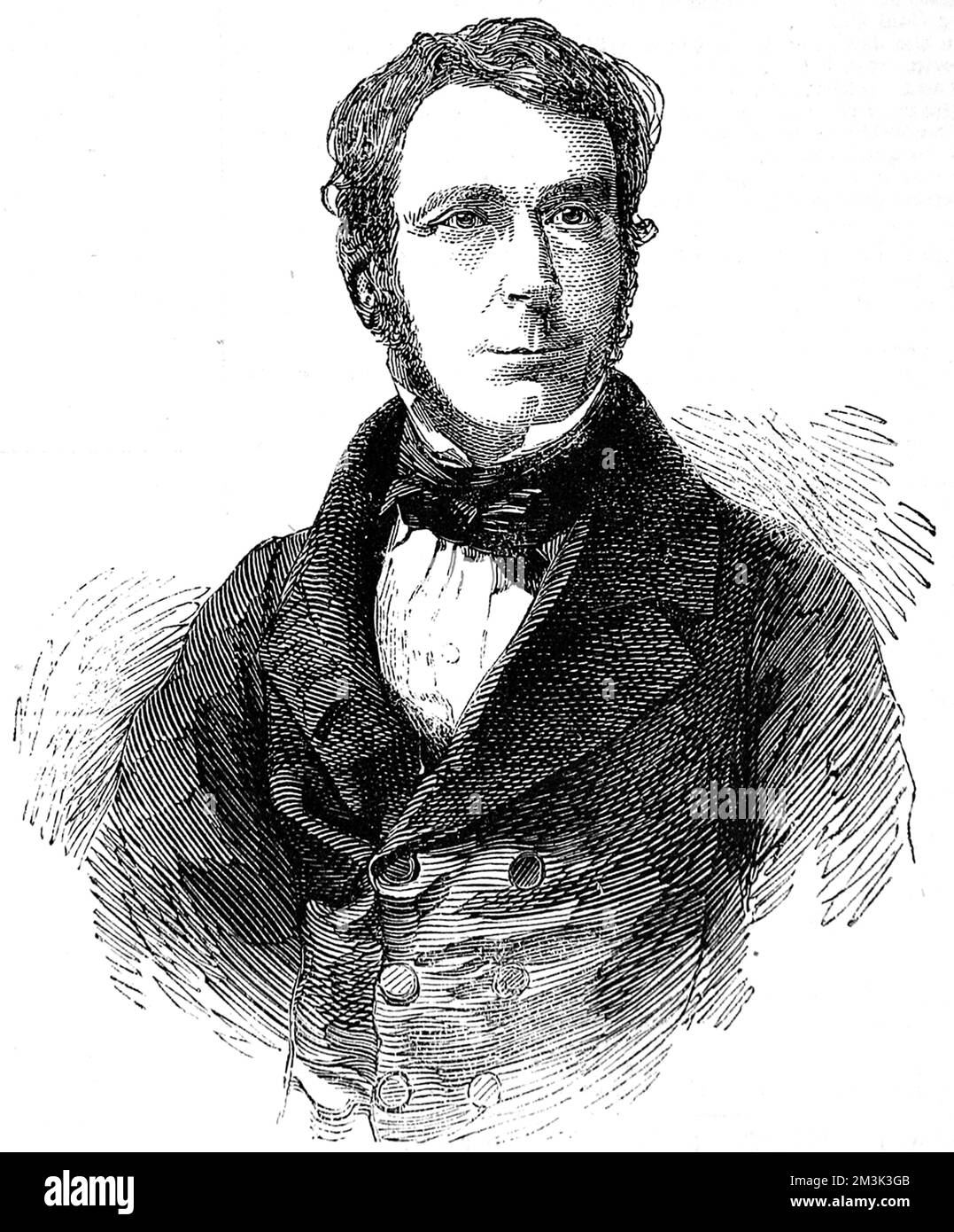 Sir George Biddell Airy (1801 - 1892), Englischer Astronom Royal. 1858 Stockfoto