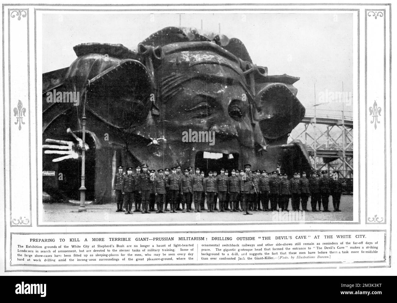 Soldaten auf der parade Stockfoto