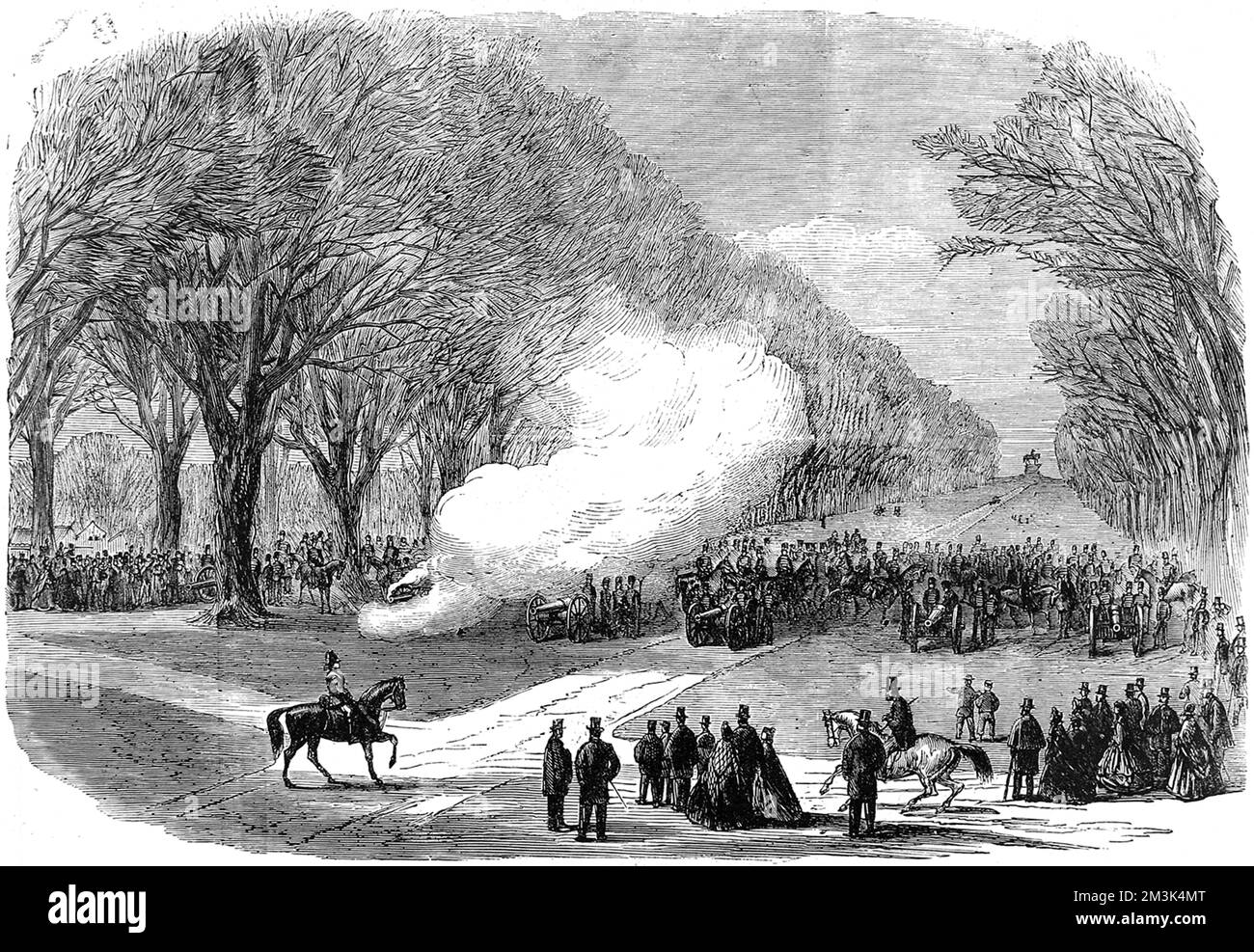 Beerdigung von Prinz Albert Stockfoto