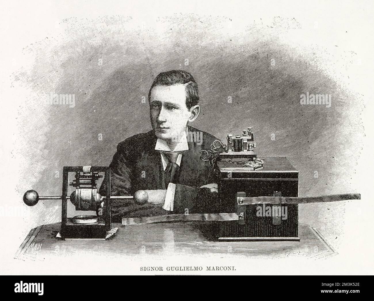 Guglielmo Marconi Stockfoto
