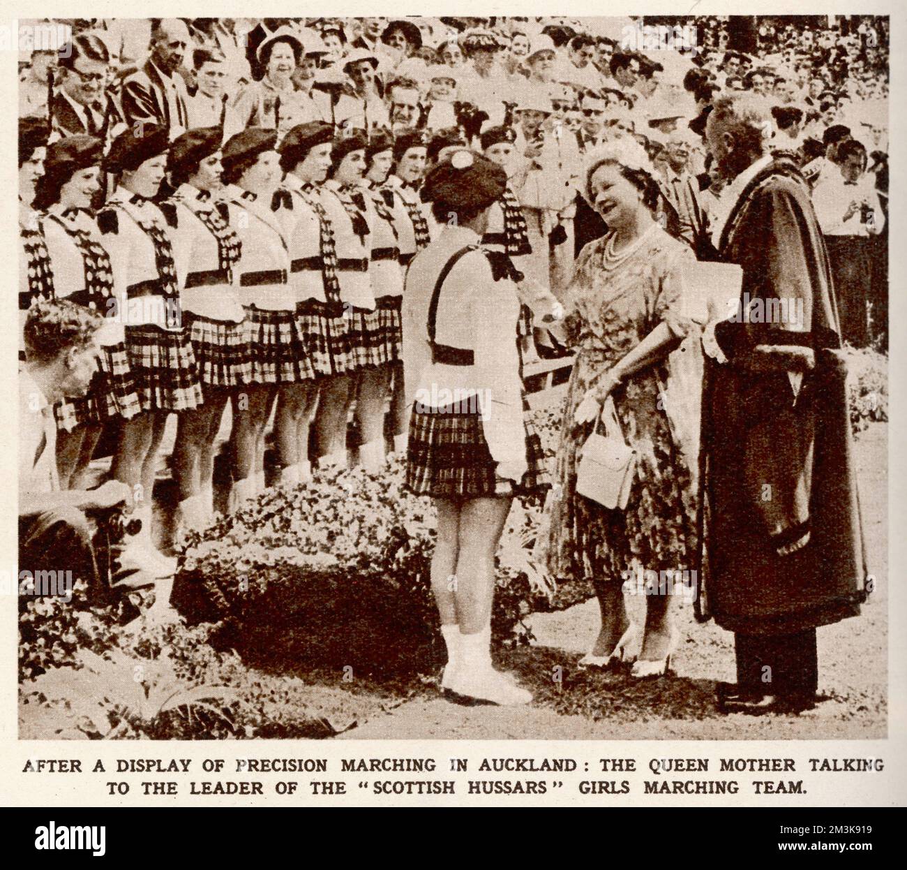 KÖNIGIN MUTTER/NEUSEELAND Stockfoto