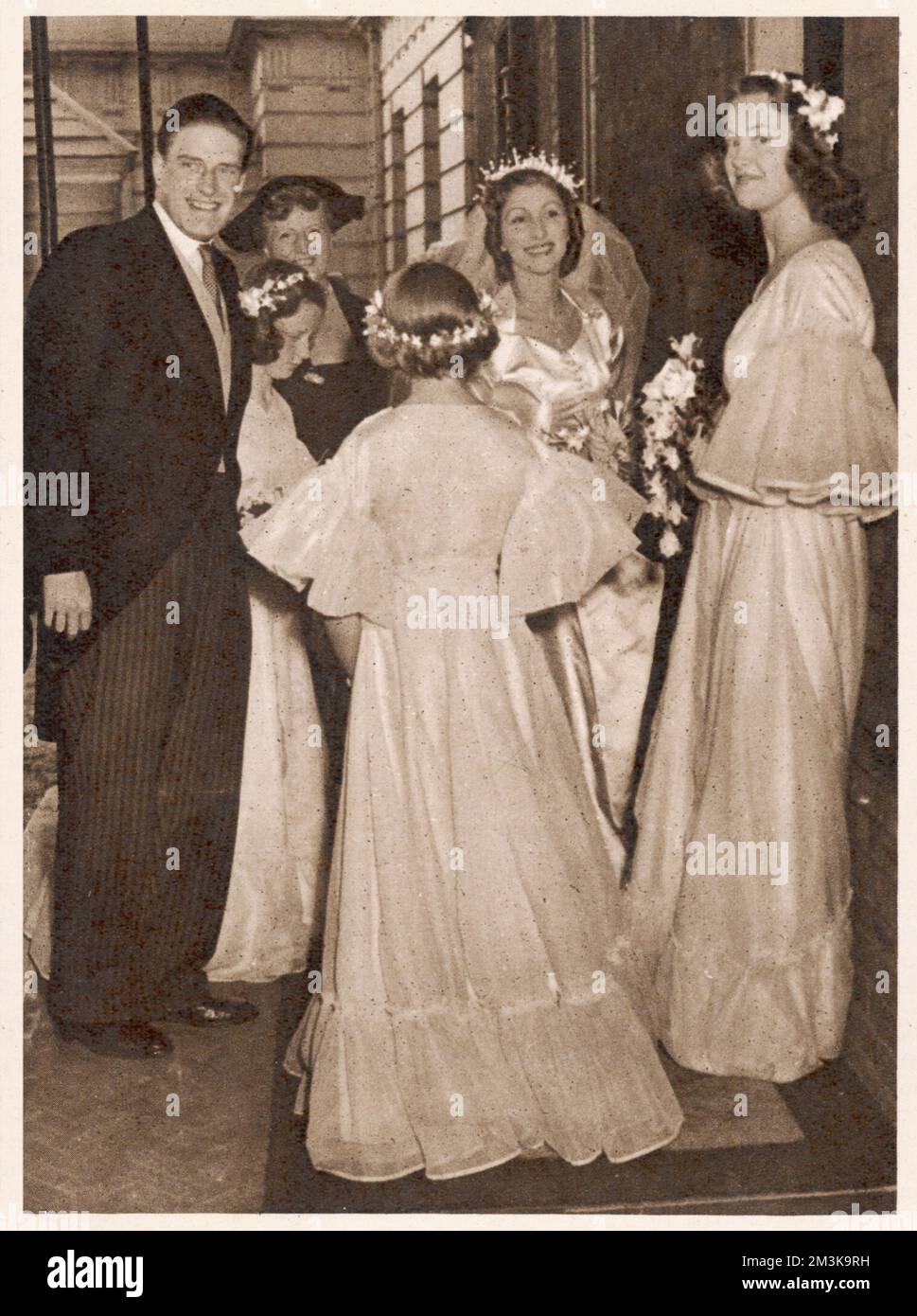 LASCELLES HOCHZEIT Stockfoto