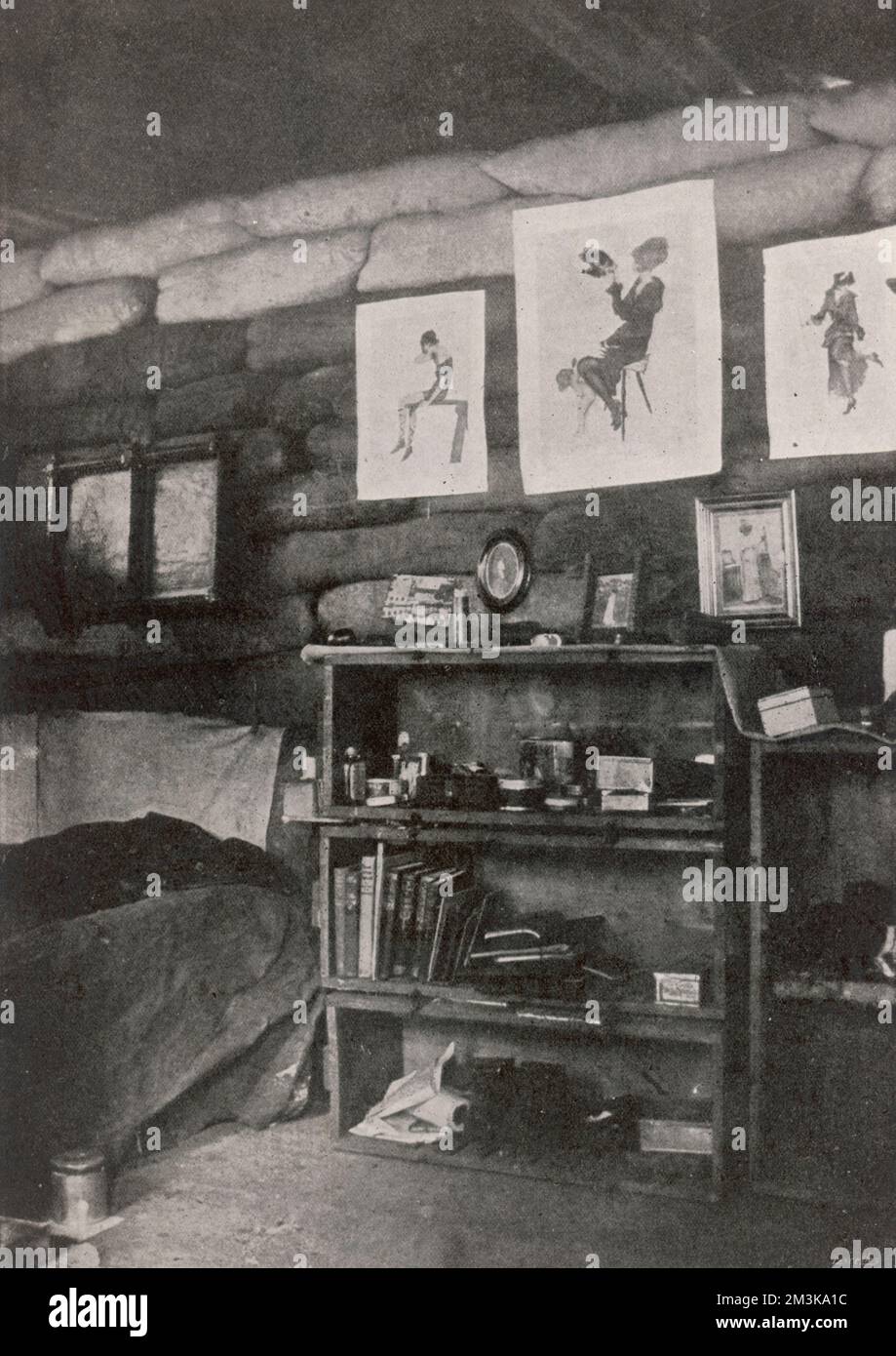 KIRCHNERS IN EINER AUSGRABUNG Stockfoto