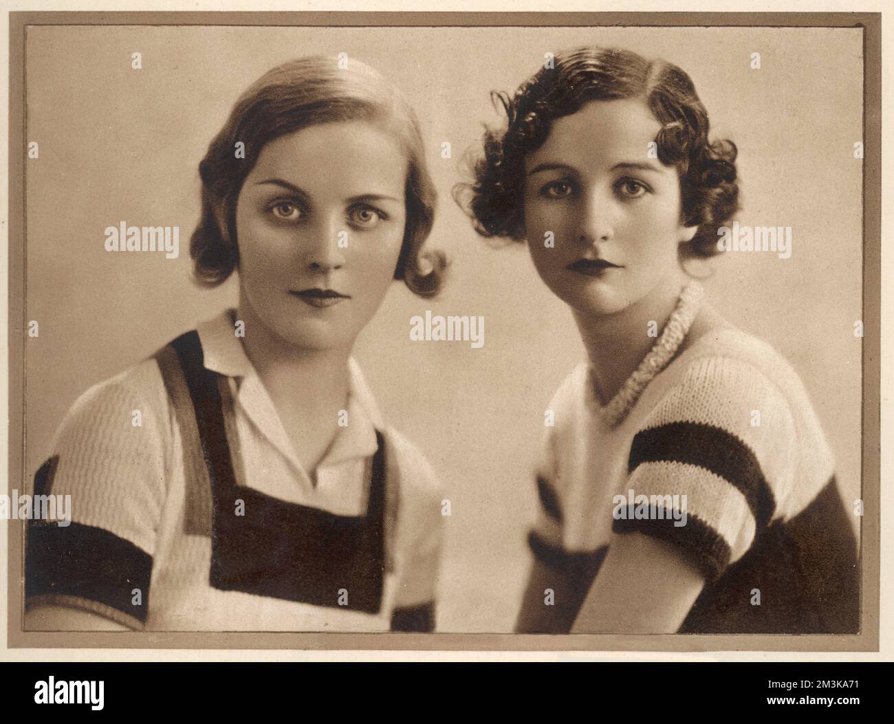 DIANA UND NANCY MITFORD Stockfoto