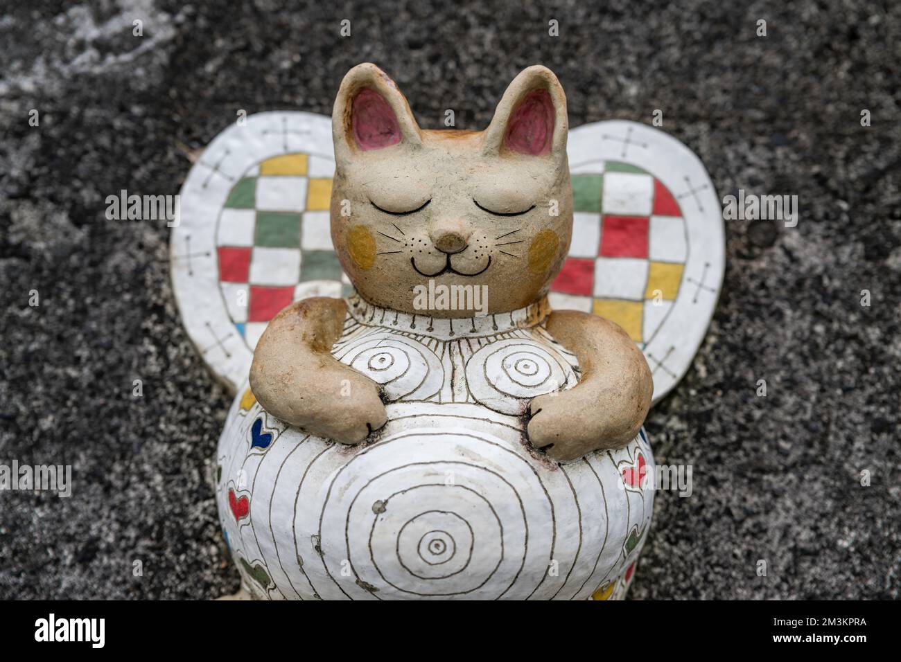 Töpferpfad in Tokoname, Aichi, Japan Stockfoto