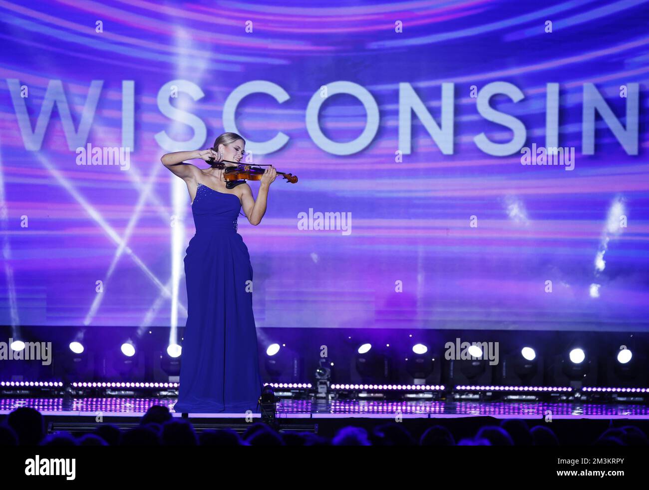 Miss Wisconsin, USA. , . Bei der alljährlichen Miss America Competition 101. bei Mohegan Sun in Uncasville, CT, am Donnerstag, den 15. Dezember 2022. Foto: John Angelillo/UPI Credit: UPI/Alamy Live News Stockfoto