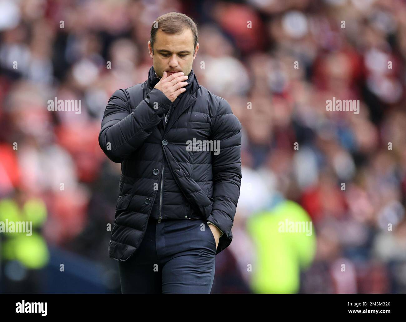 Aktenfoto von 16-04-2022 von Shaun Maloney. Hibernian hat Manager Shaun Maloney entlassen. Ausgabedatum: Freitag, 16. Dezember 2022. Stockfoto