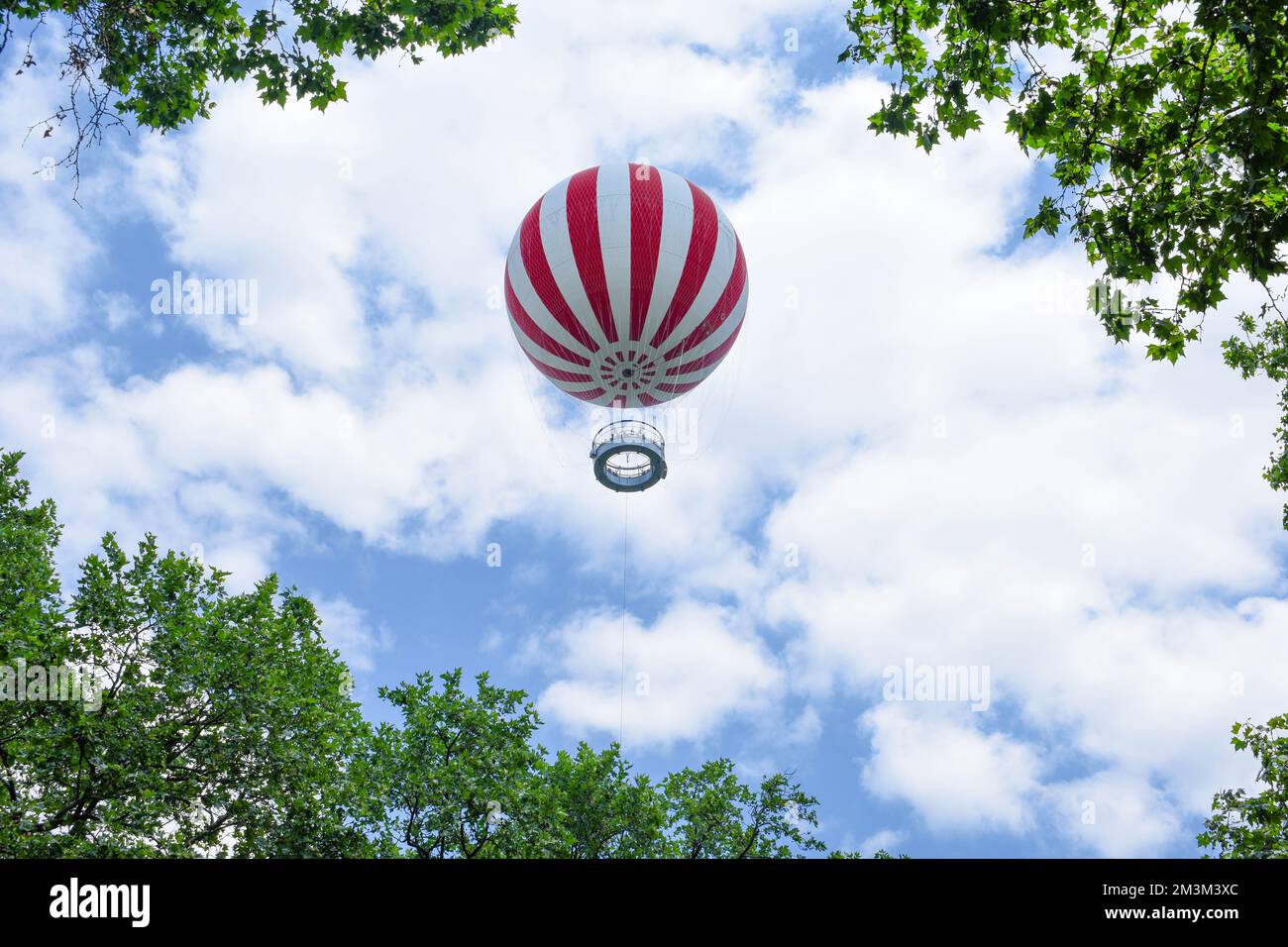 BUDA BURGWACHE MARSCHIERT Stockfoto