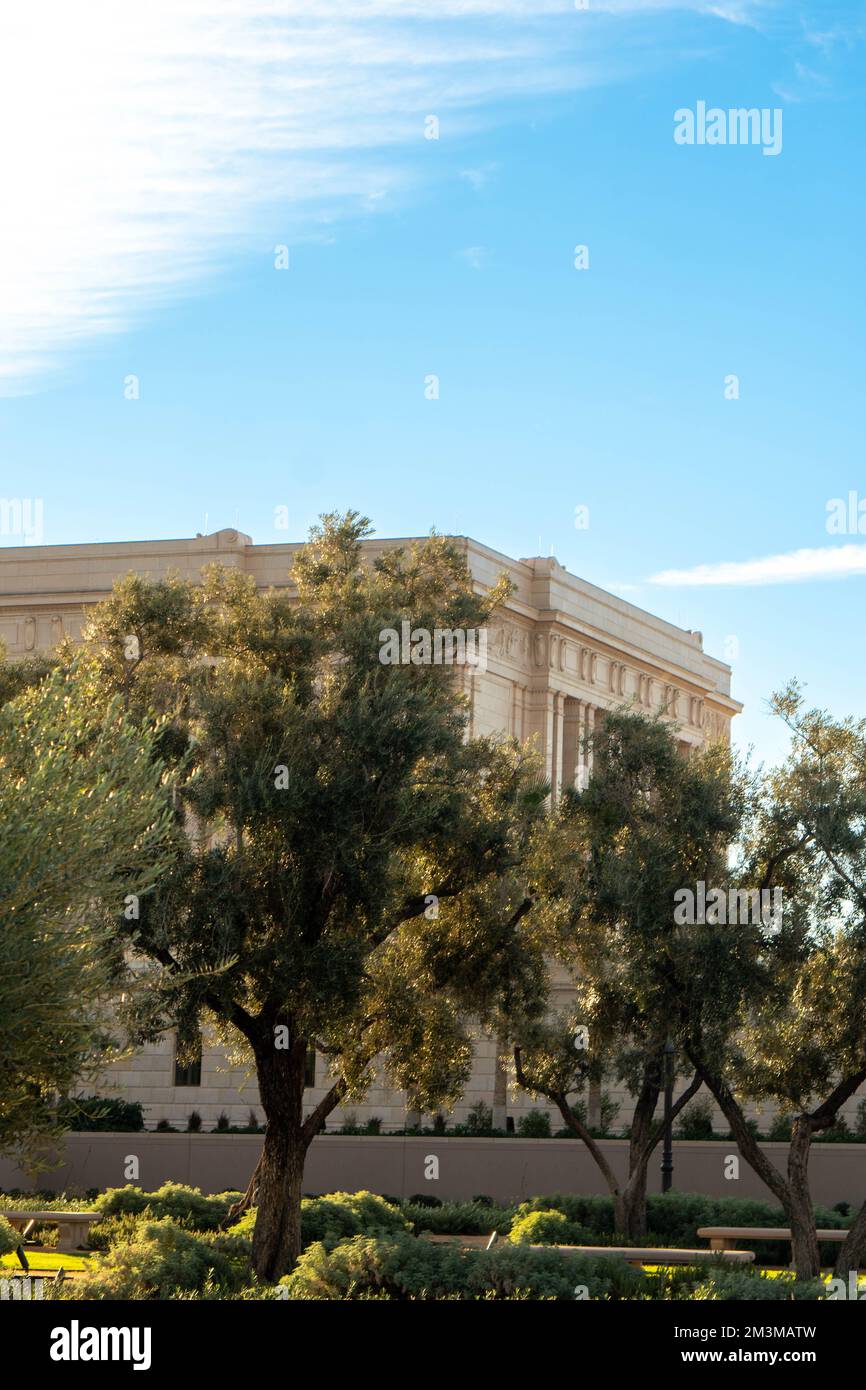 Der mesa lds Tempel Stockfoto