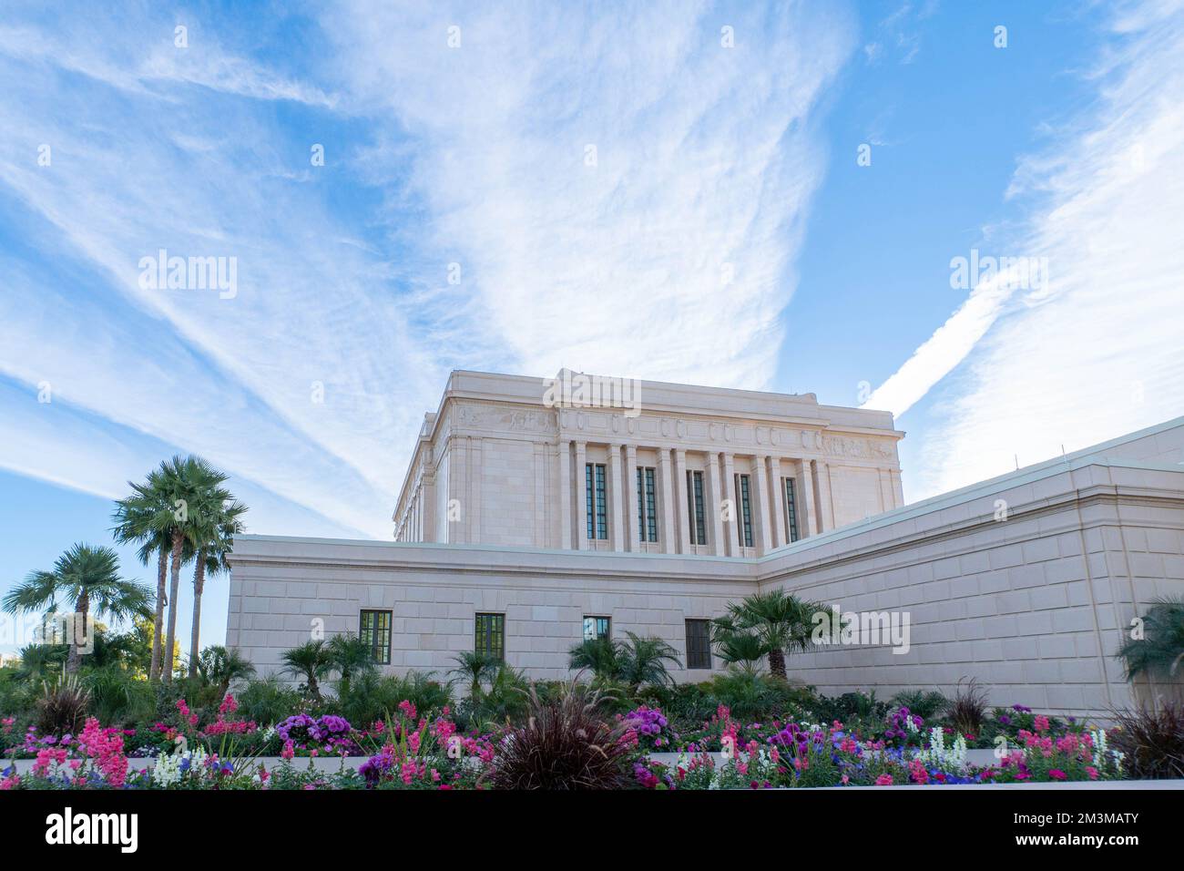 Der mesa lds Tempel Stockfoto