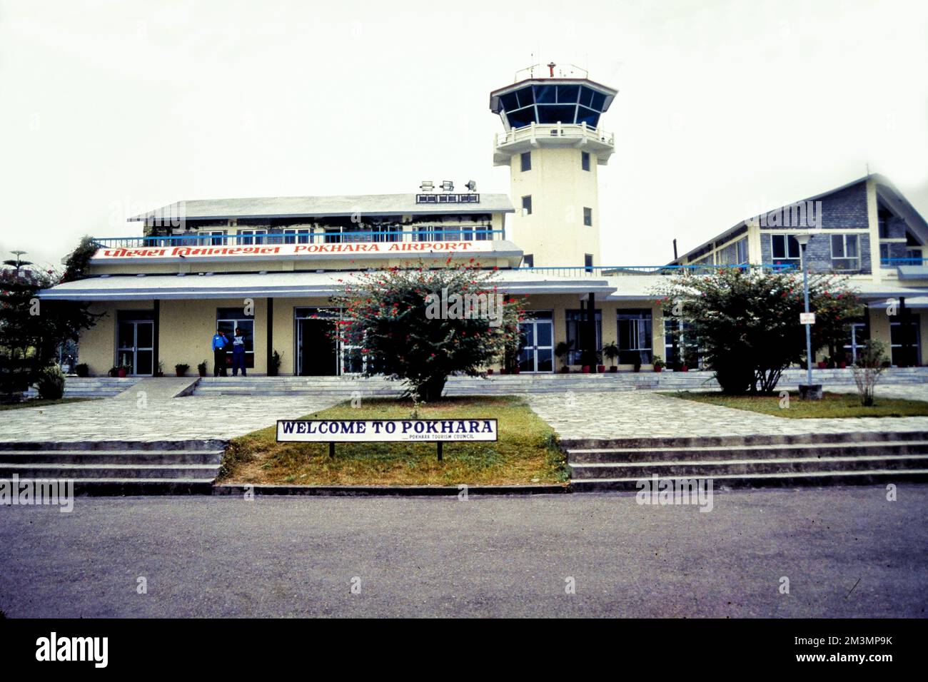 Flughafen Pokhara, Pokhara, Provinz Gandaki, Nepal, Asien Stockfoto