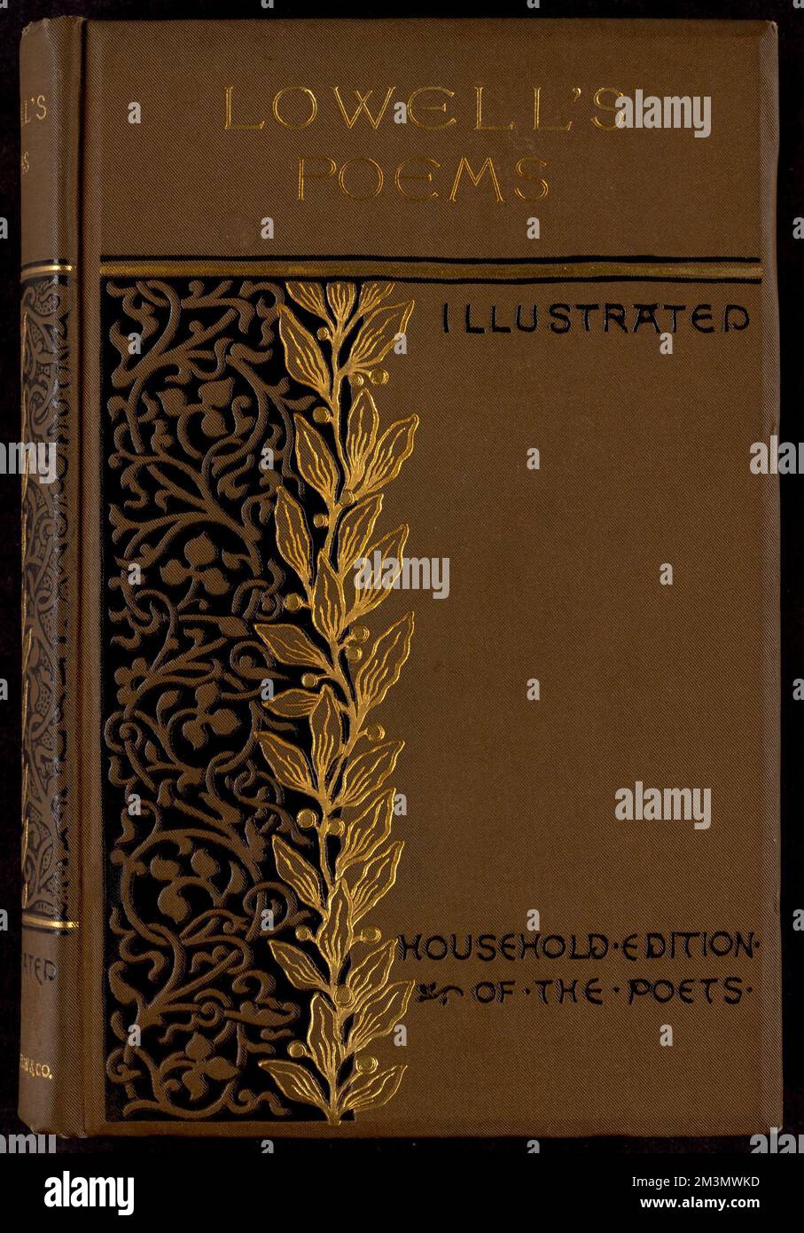 Die poetischen Werke von James Russell Lowell [Titelseite] , Stockfoto