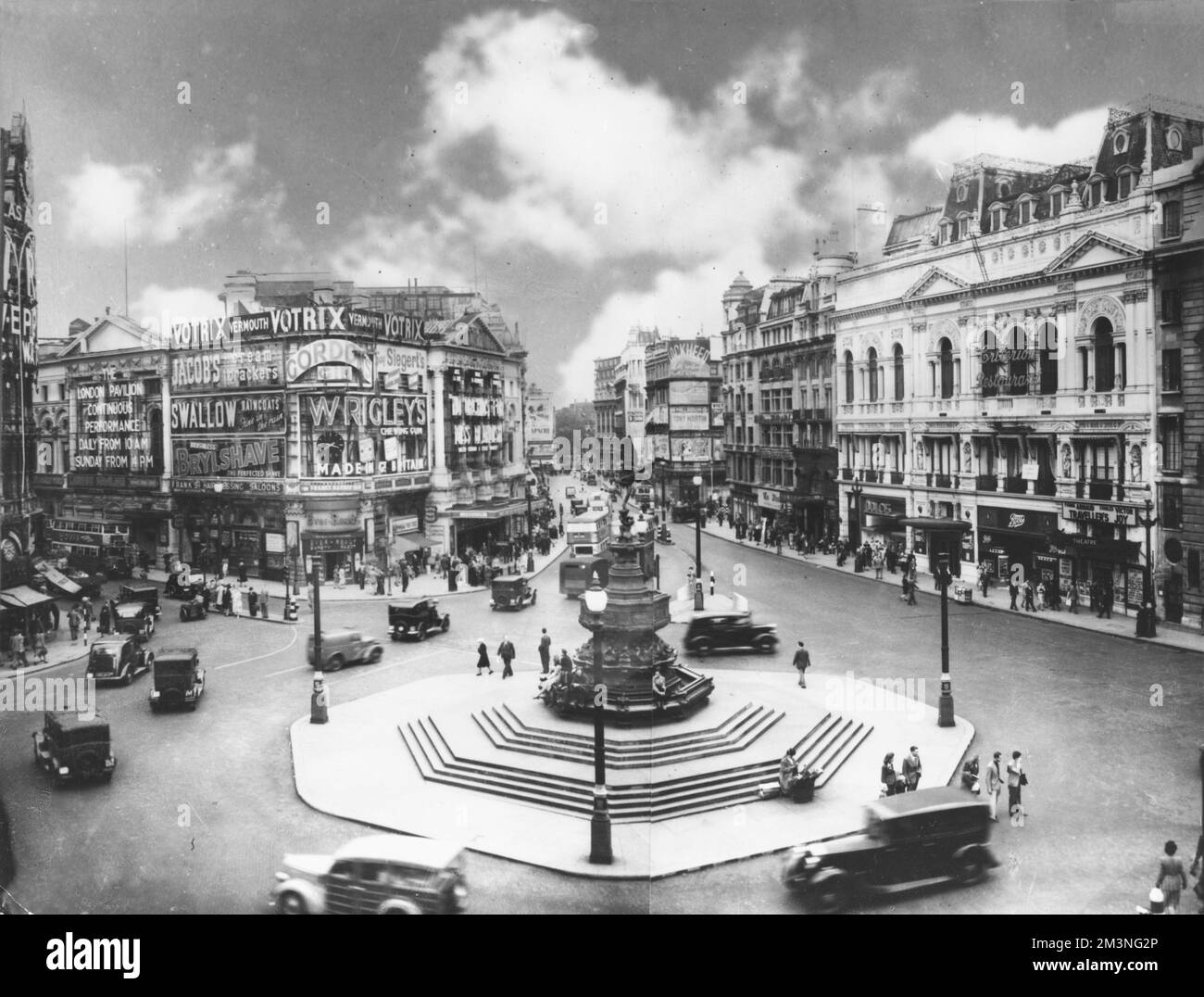 Piccadilly Circus Stockfoto