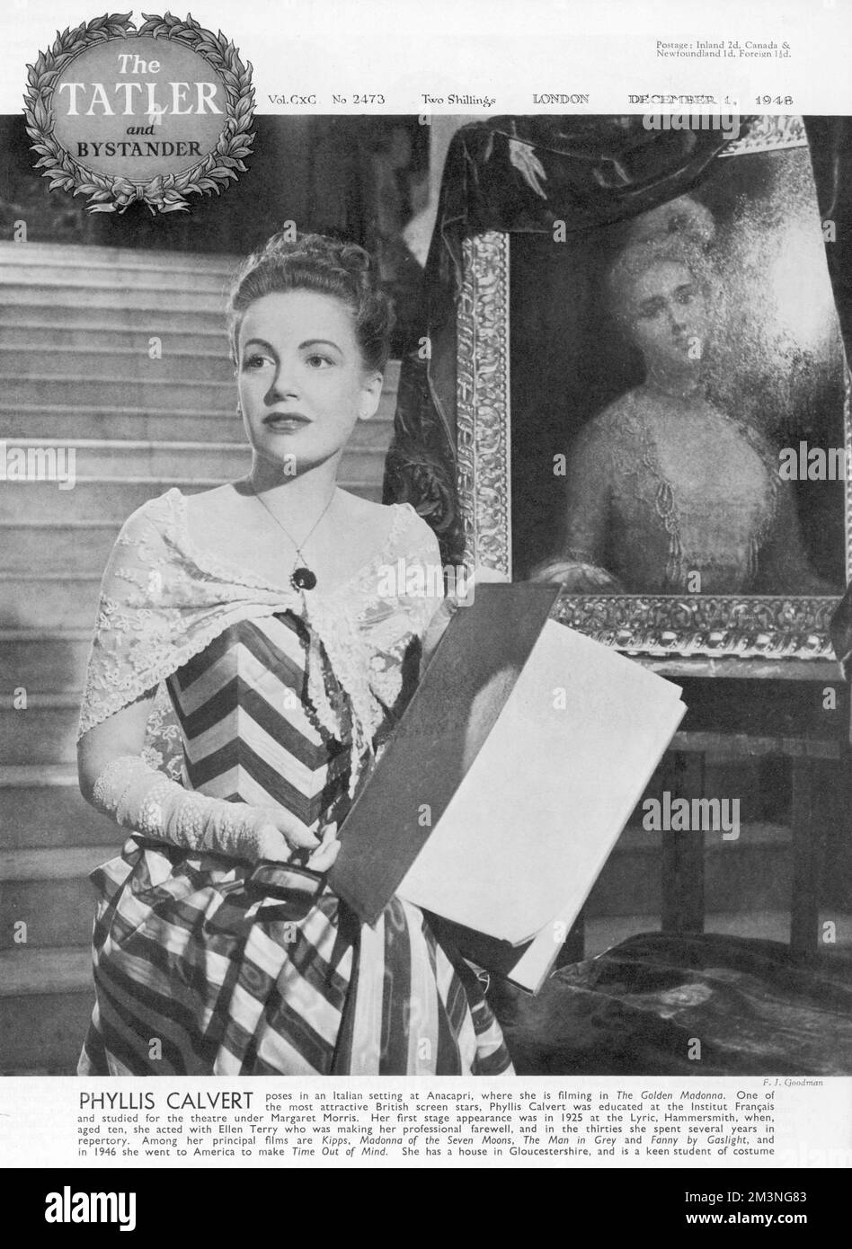 Phyllis calvert actress 1948 Fotos und Bildmaterial in hoher
