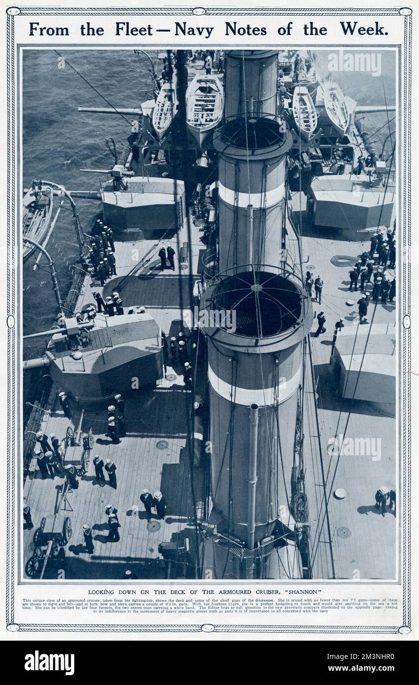 HMS Shannon Stockfoto