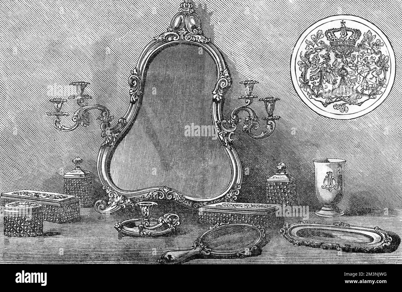 Hochzeit von Prinz Wilhelm von Preußen Stockfoto