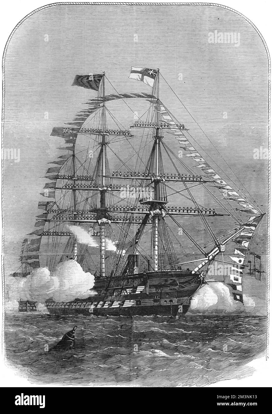 Auf den Weg zu gehen und die Yards zu besetzen Stockfoto