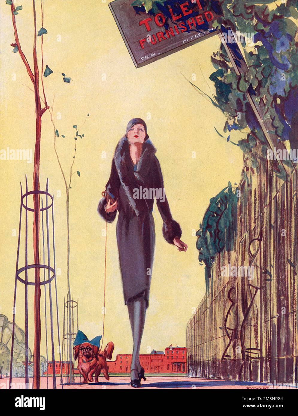 Offen für alle geeigneten Angebote von Vernon Ward Stockfoto