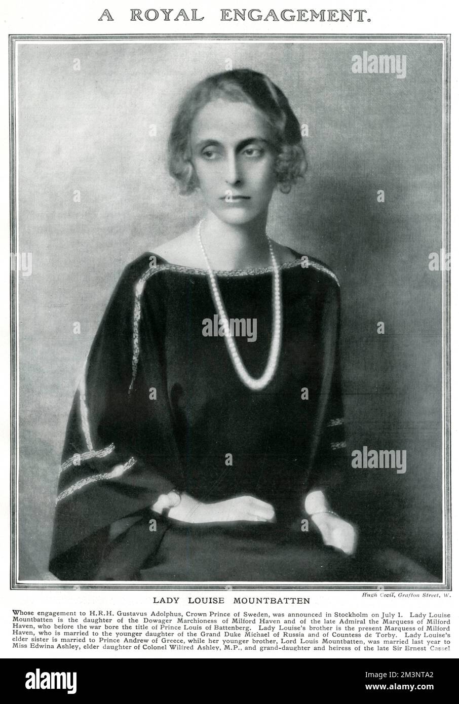 Lady Louise Mountbatten Stockfoto