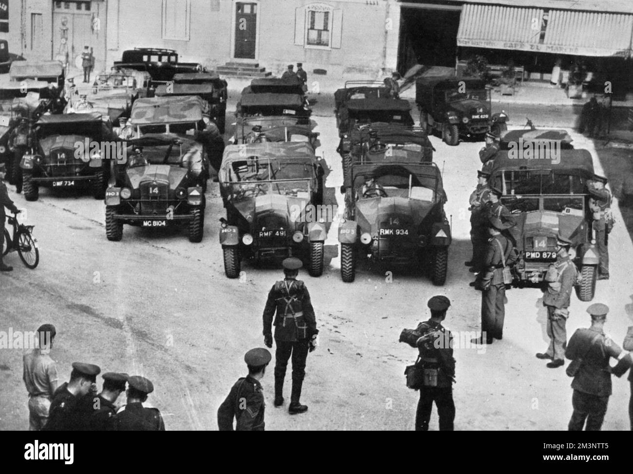 Transportwagen der britischen Armee, 1939 Stockfoto