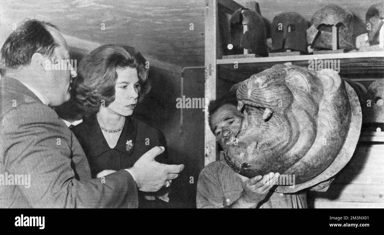 Artefakt des Olympia Museums Stockfoto