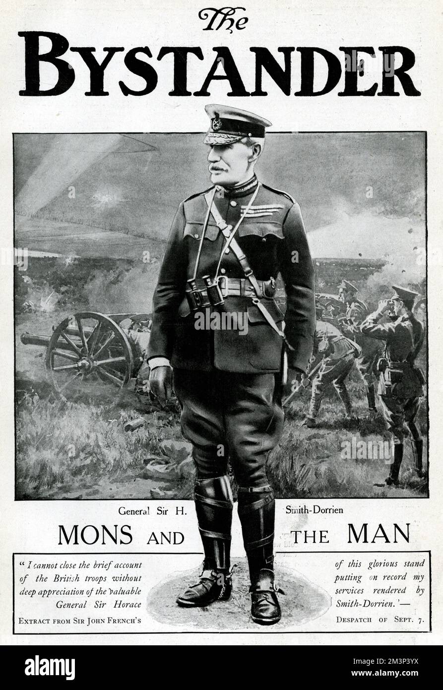 General Sir Horace Smith-Dorrien, britischer Soldat, 1. Weltkrieg Stockfoto