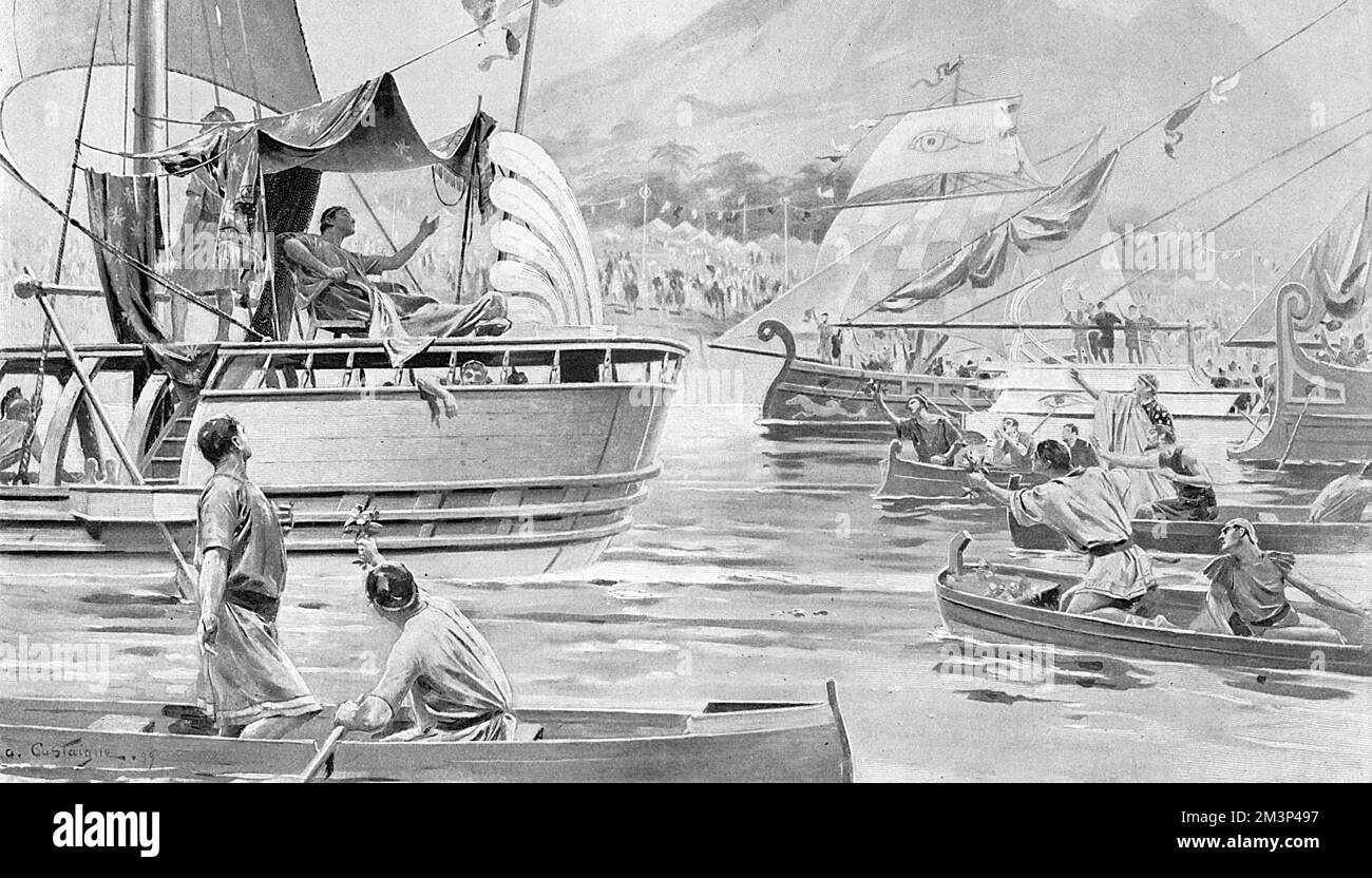 Alexander der große, verwundet Stockfoto