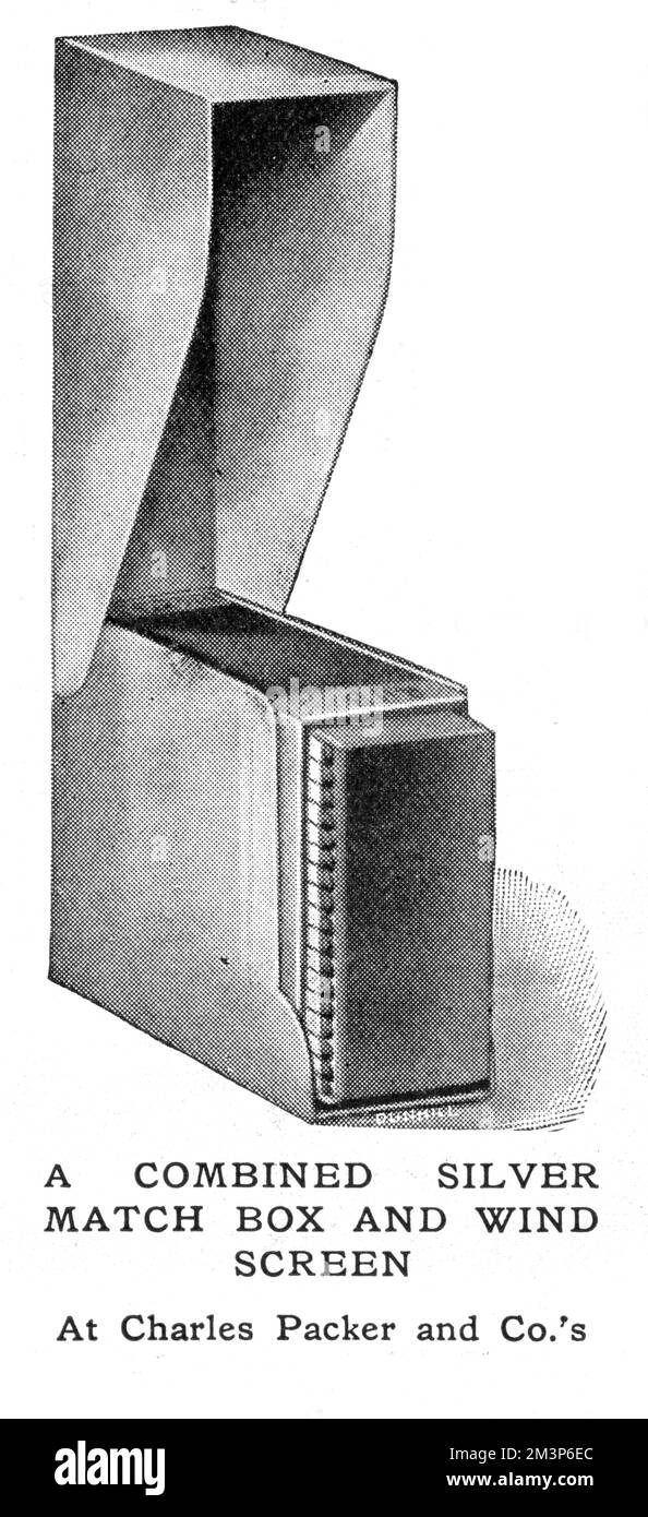 Spielkasten mit Windschutzscheibe aus dem Ersten Weltkrieg Stockfoto