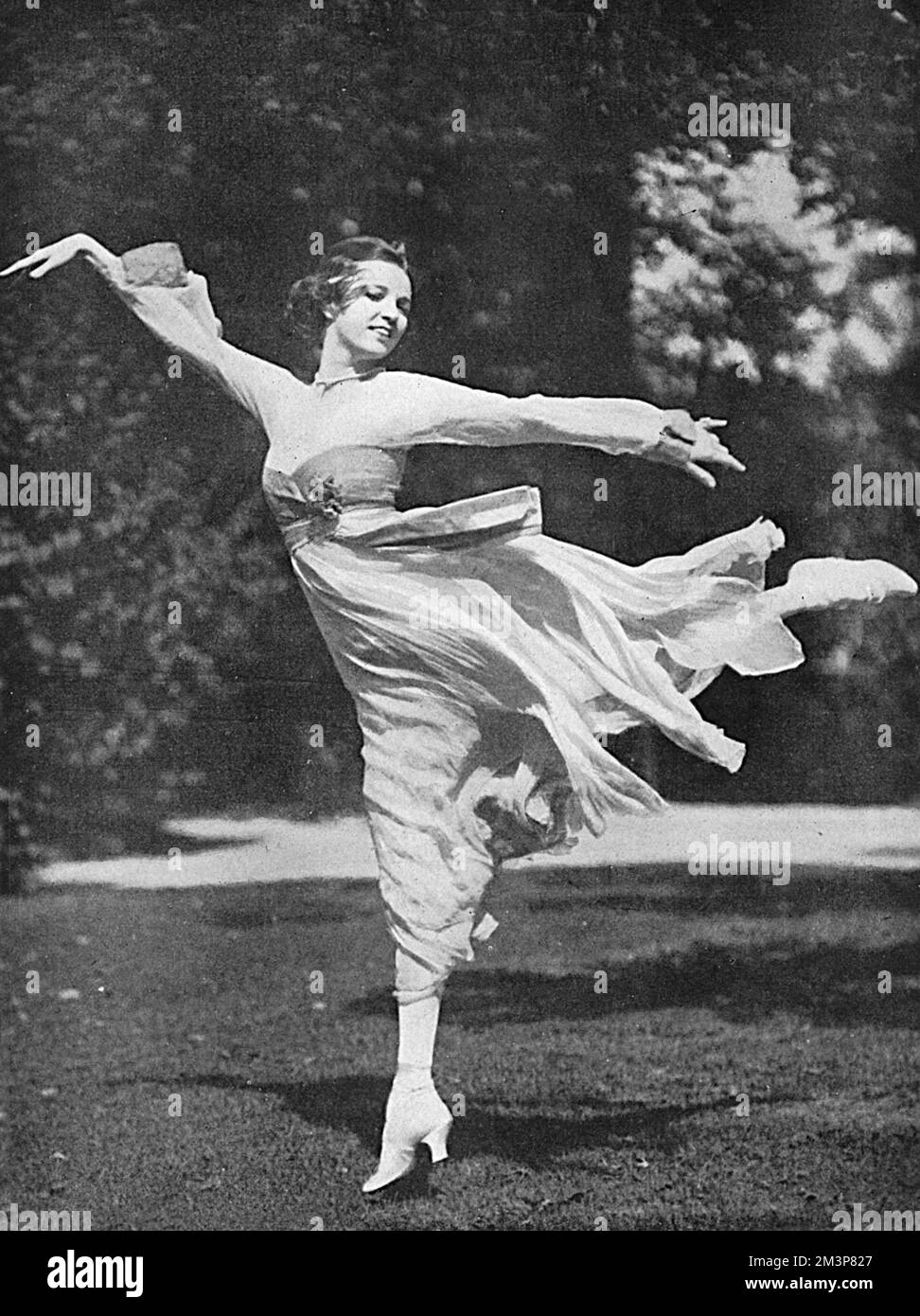 IRENE CASTLE (Nee FOOTE) Dancer, mit ihrem Mann Vernon Castle bekannt als „America's Dancing Sweethearts“; sie waren auch in Filmen. Datum: 1917 Stockfoto