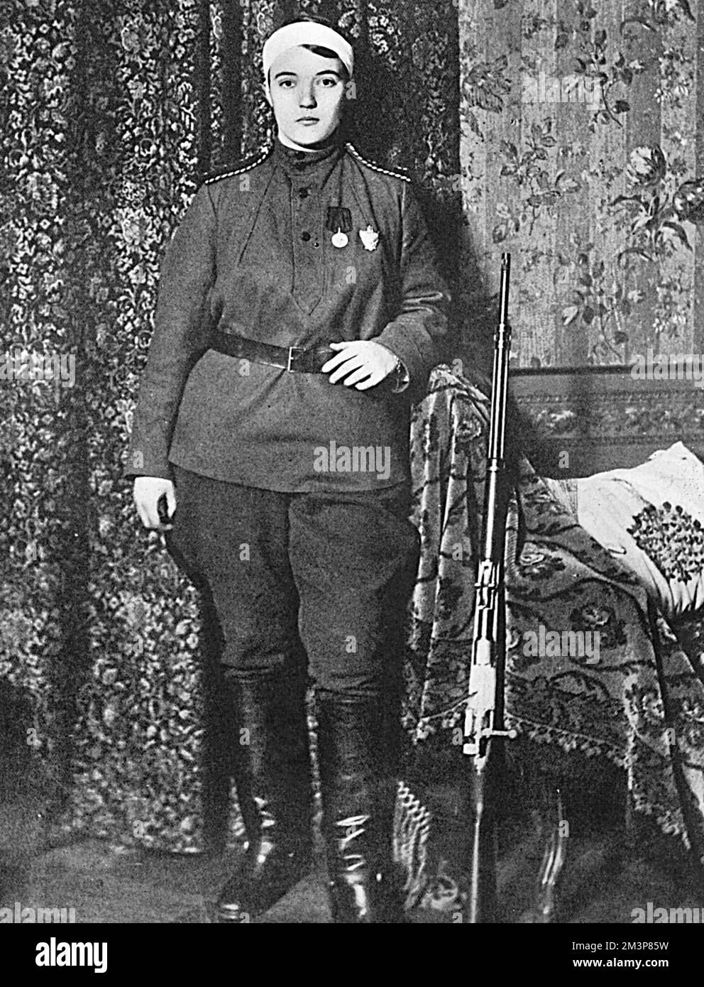 Madame Kokovtseva, die russische Jeanne von Arc Stockfoto