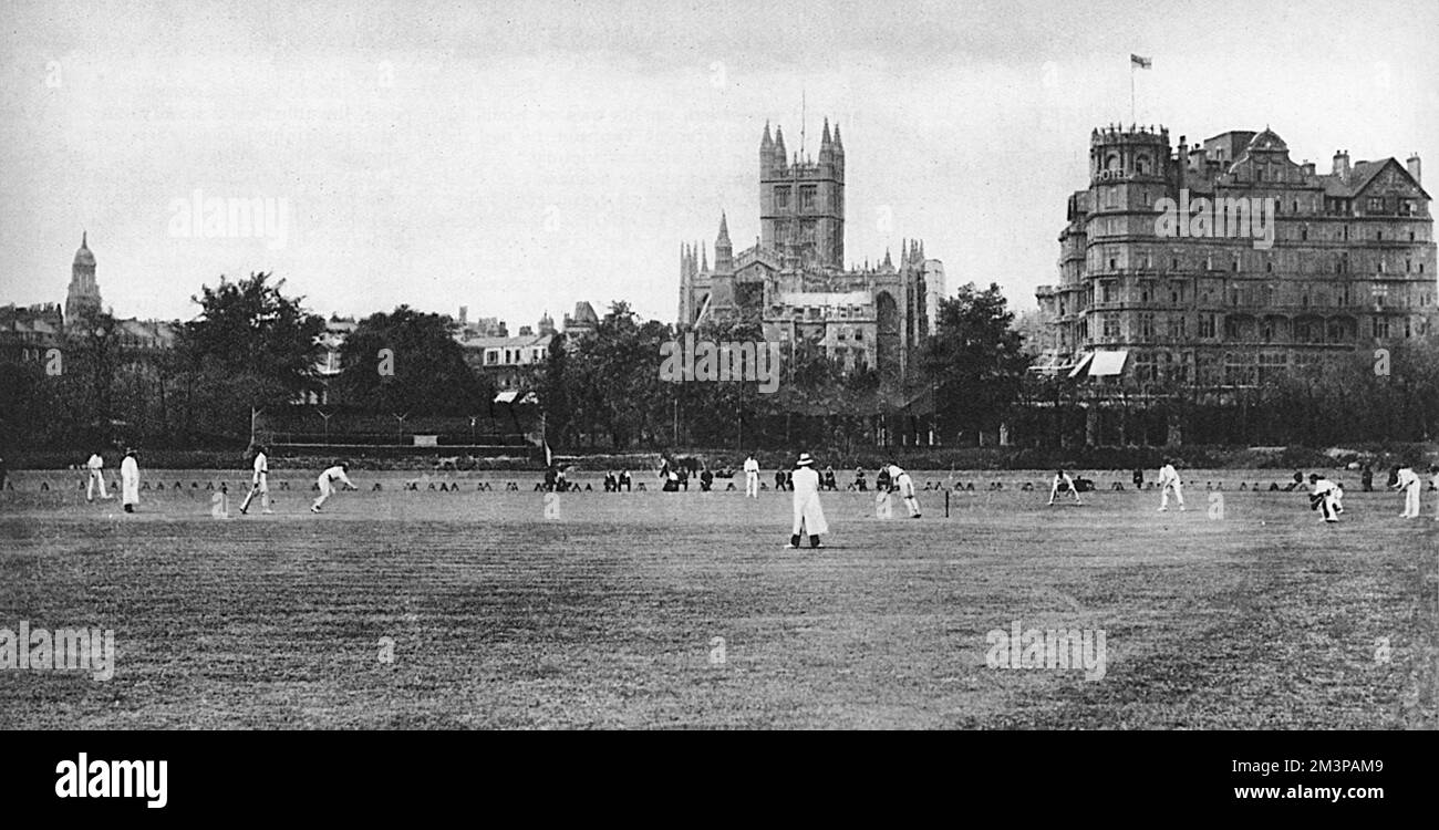 Bad Cricket Ground Stockfoto