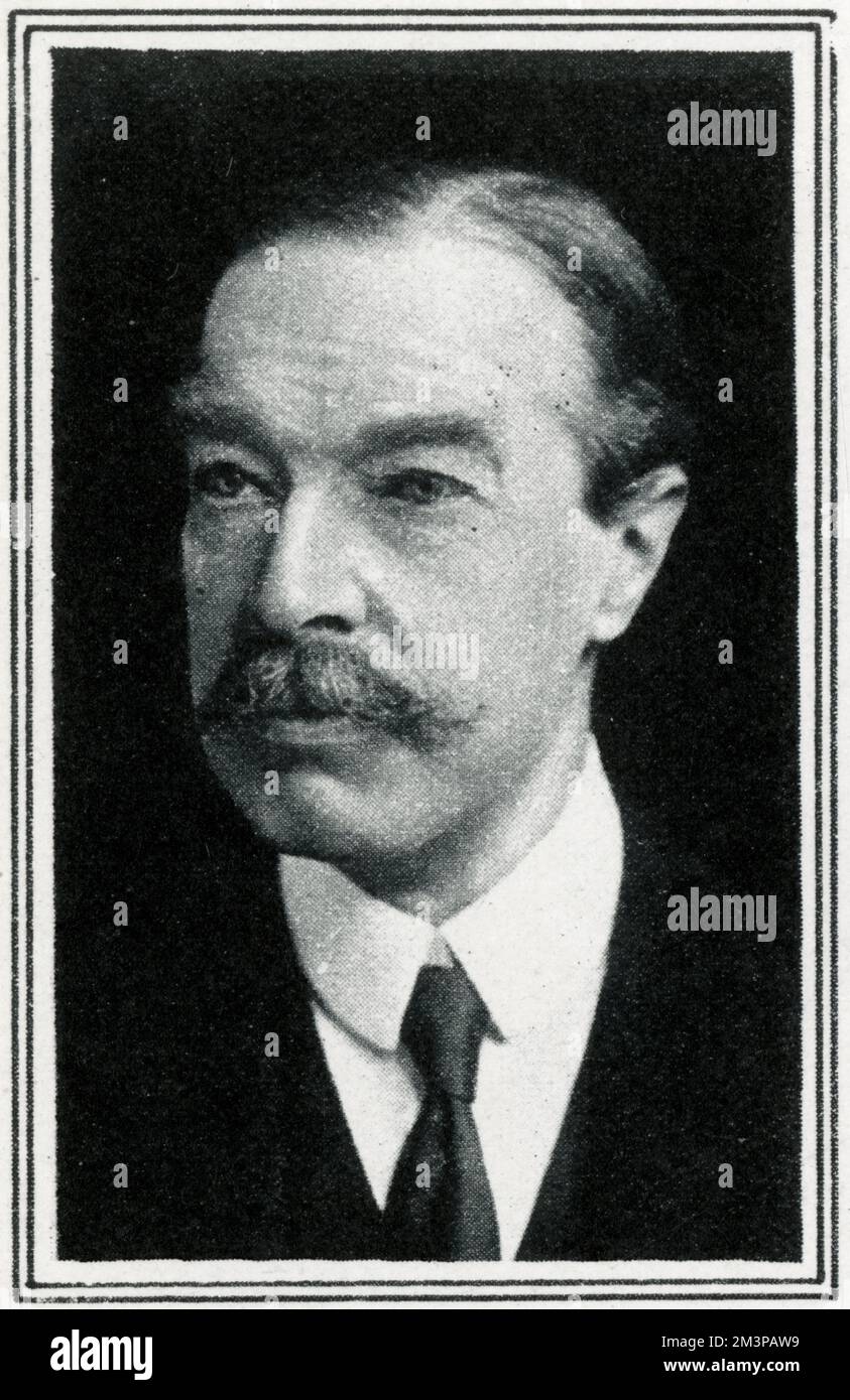 Britischer Diplomat Sir Eyre Alexander Barby Wichart Crowe GCB GCMG (18641925). Datum: 1925 Stockfoto