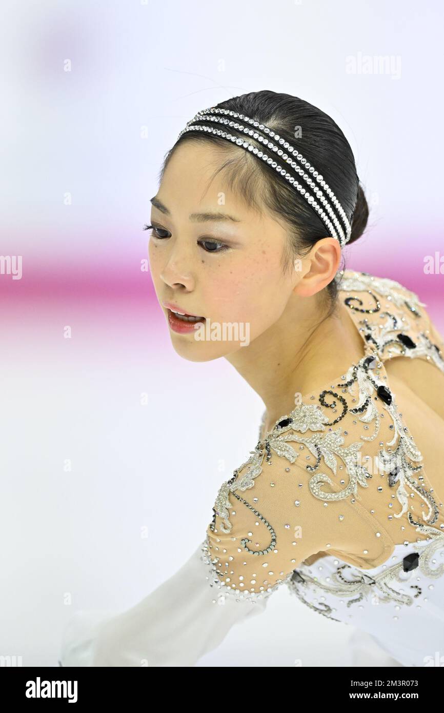 HANA YOSHIDA (JPN), während Junior Women Free Skating, beim ISU Grand