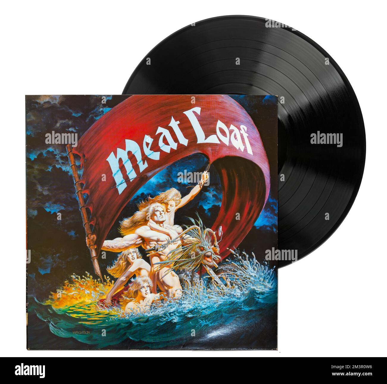 Dead Ringer ist ein Studioalbum der Hard Rock Band Meat Loaf. Michael Lee Aday, besser bekannt als Meat Loaf, ist ein amerikanischer Sänger und Schauspieler. Stockfoto